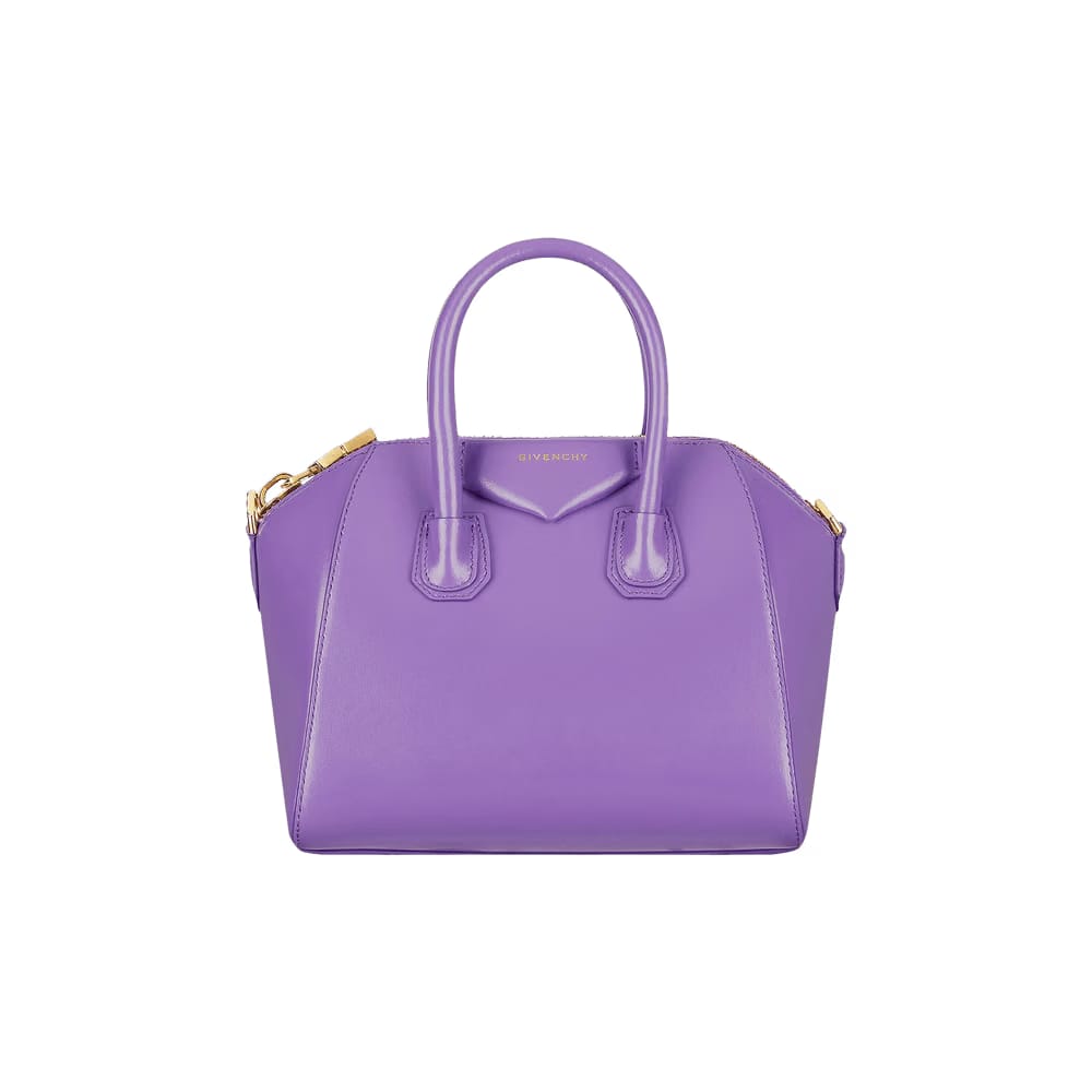 Givenchy Antigona Mini Bag With Thin Strap Ultraviolet
