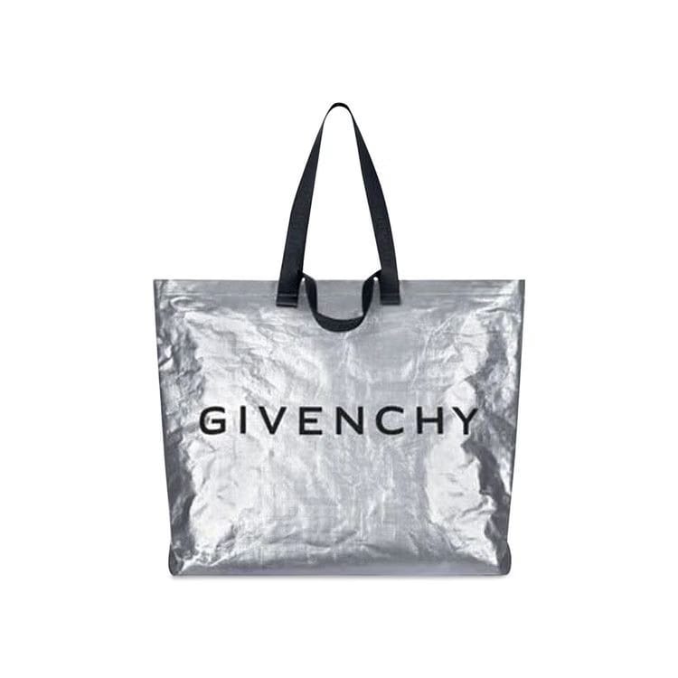 Givenchy G Shopper Shoulder Bag Silver