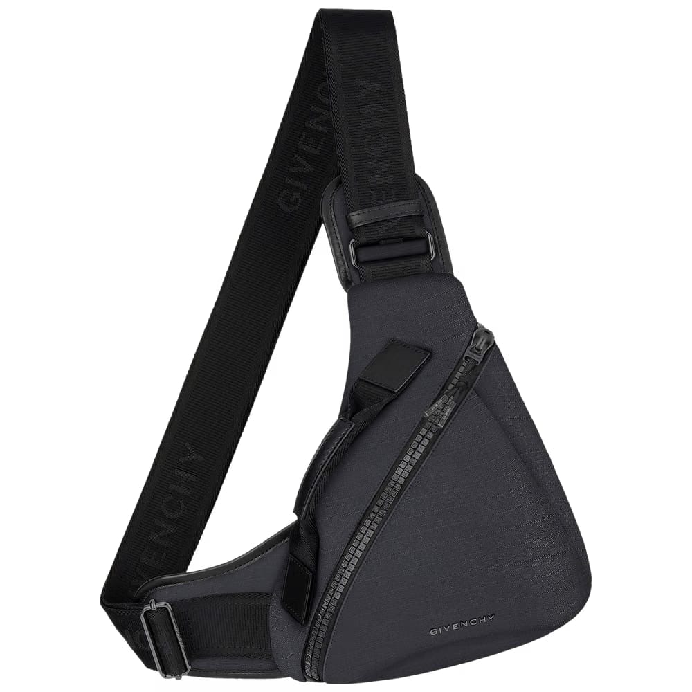 Givenchy G-Zip Triangle Bag Small Black