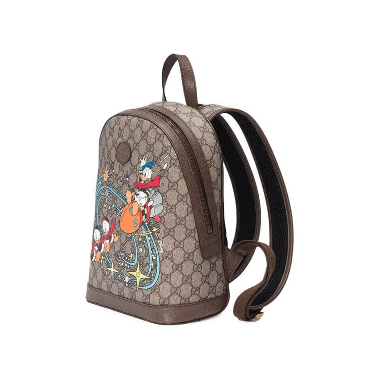 Gucci x Disney Small Donald Duck Backpack GG Supreme