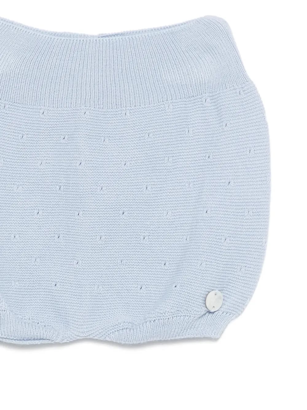 knitted shorts set