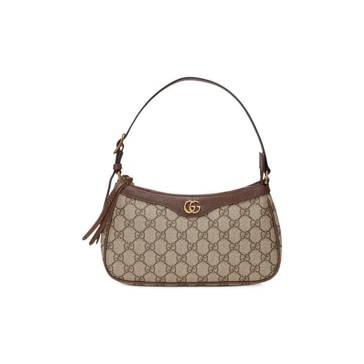 Gucci Ophidia Small Handbag Beige/Ebony Supreme
