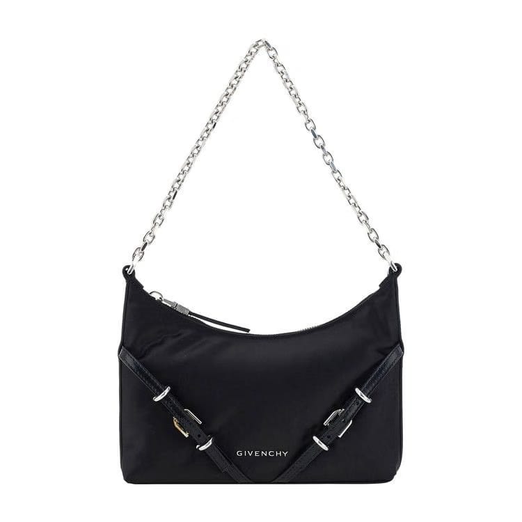 Givenchy Voyou Party Chained Shoulder Bag Black