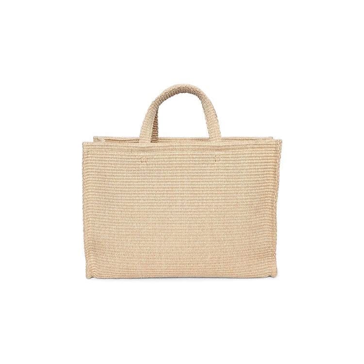 Givenchy Large G-Tote Raffia Shopping Bag Natural Beige