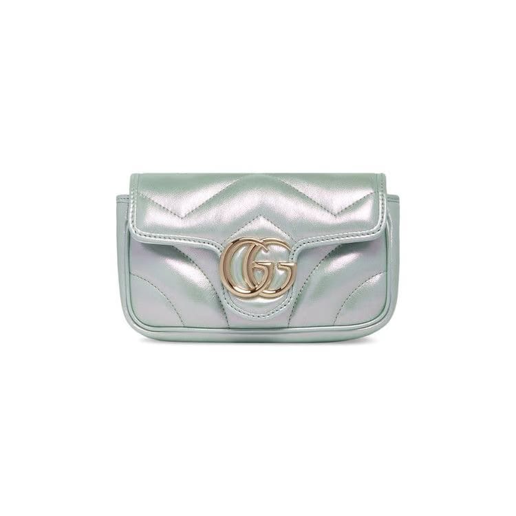 Gucci Crossbody Bag Green Iridescent