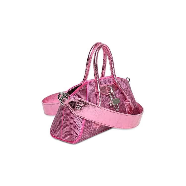 Givenchy Mini Antigona Stretch Bag Neon Pink