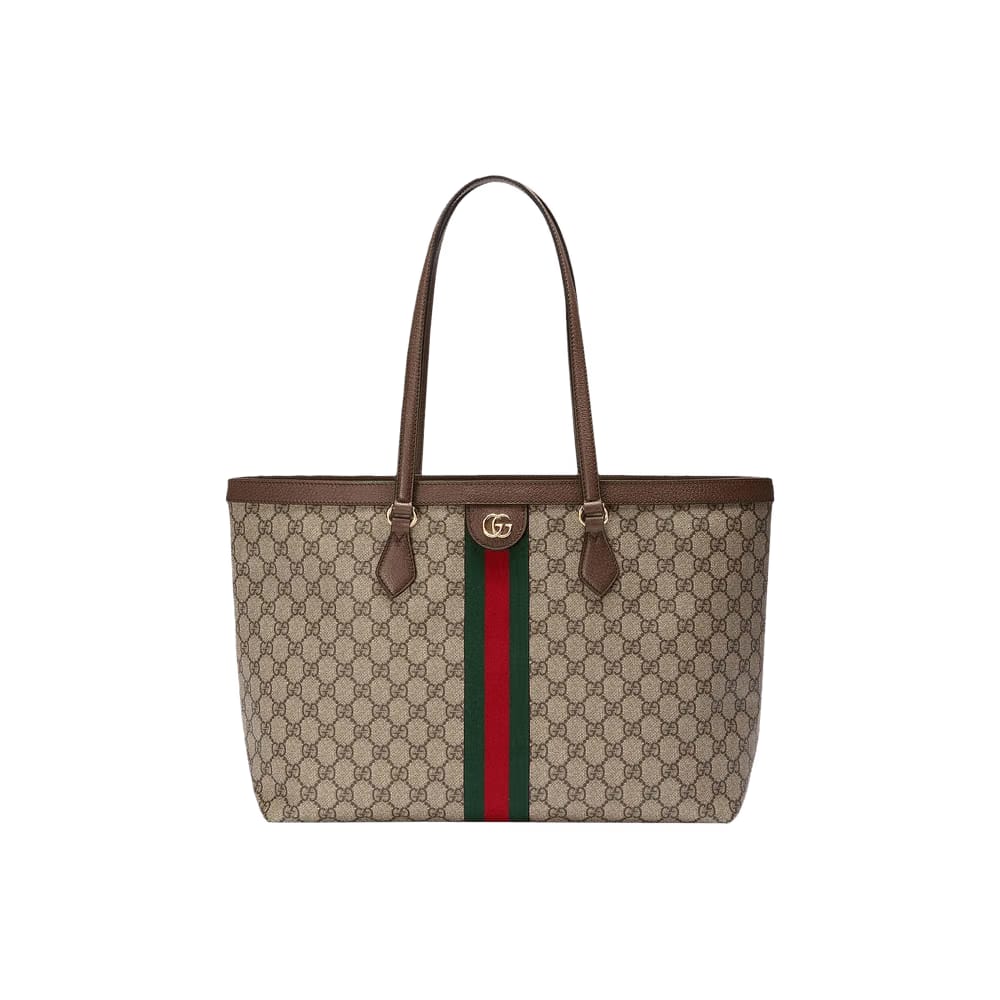 Gucci Ophidia GG Medium Tote Beige/Ebony