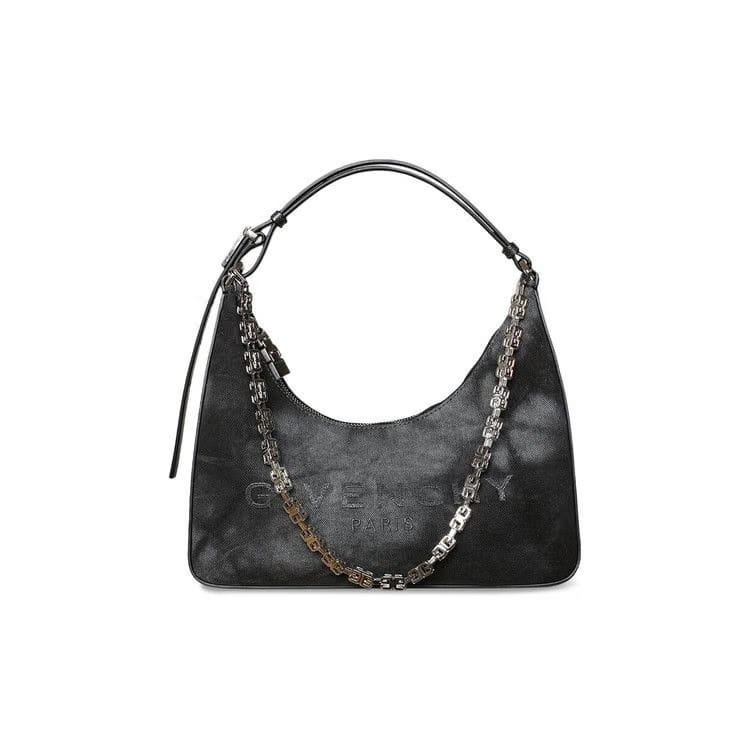 Givenchy Small Moon Cut Out Bag Black