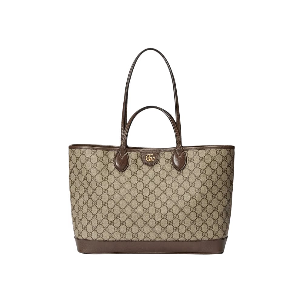 Gucci Ophidia Medium Tote Bag Beige/Ebony