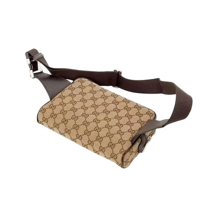 Gucci GG Supreme Belt Bag Beige/Black