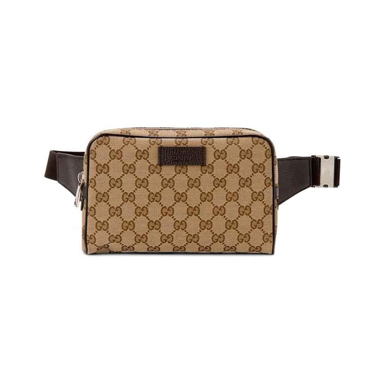 Gucci GG Supreme Belt Bag Beige/Black