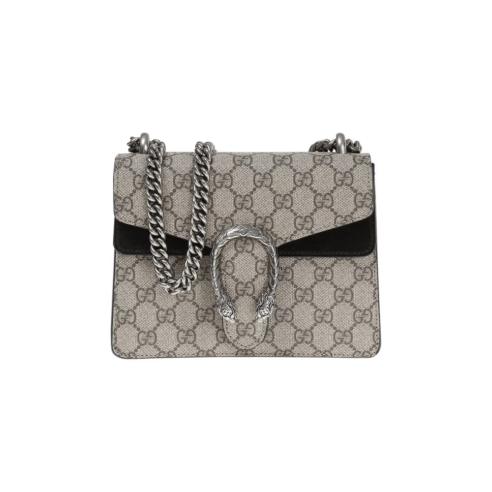 Gucci Dionysus GG Supreme Mini Bag Beige/Ebony