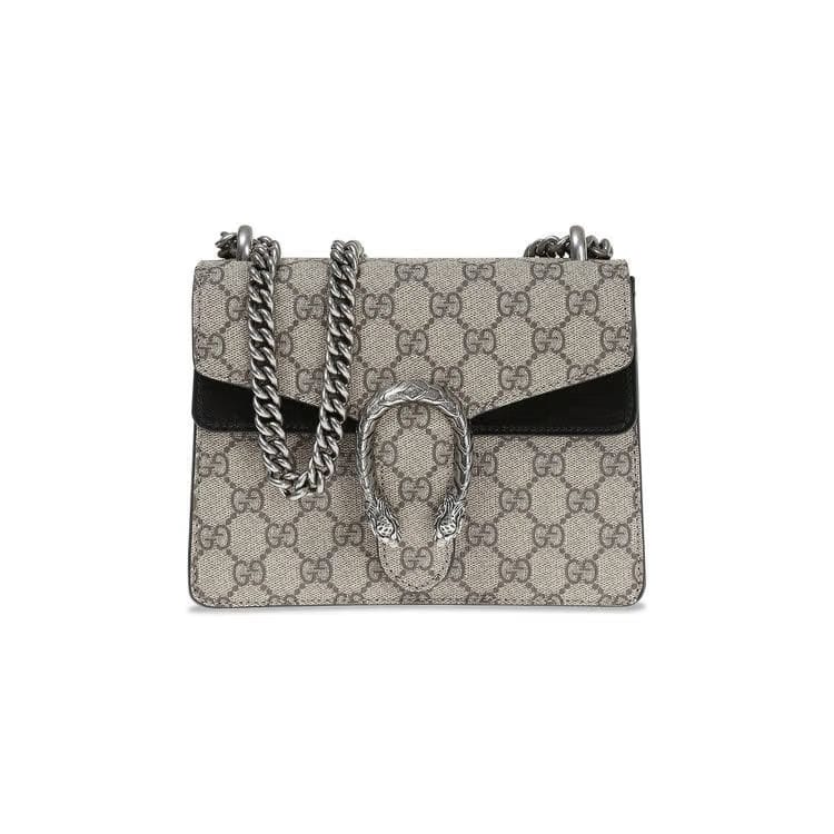 Gucci Dionysus GG Supreme Mini Bag Beige/Ebony