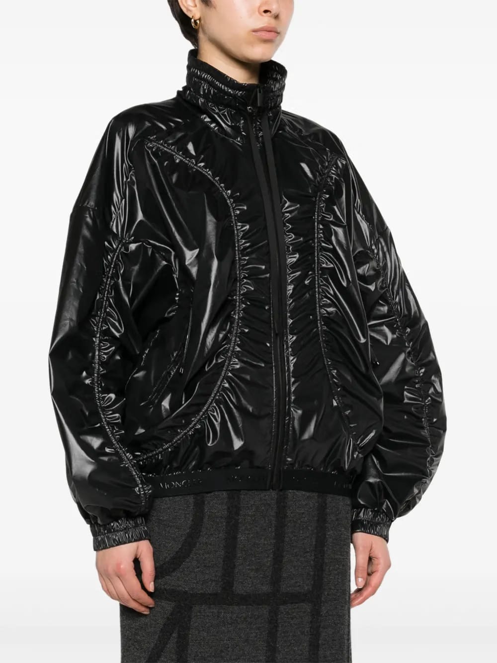 Doride seamed bomber jacket