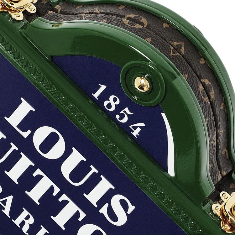 Louis Vuitton Logo Trunk Petite Malle