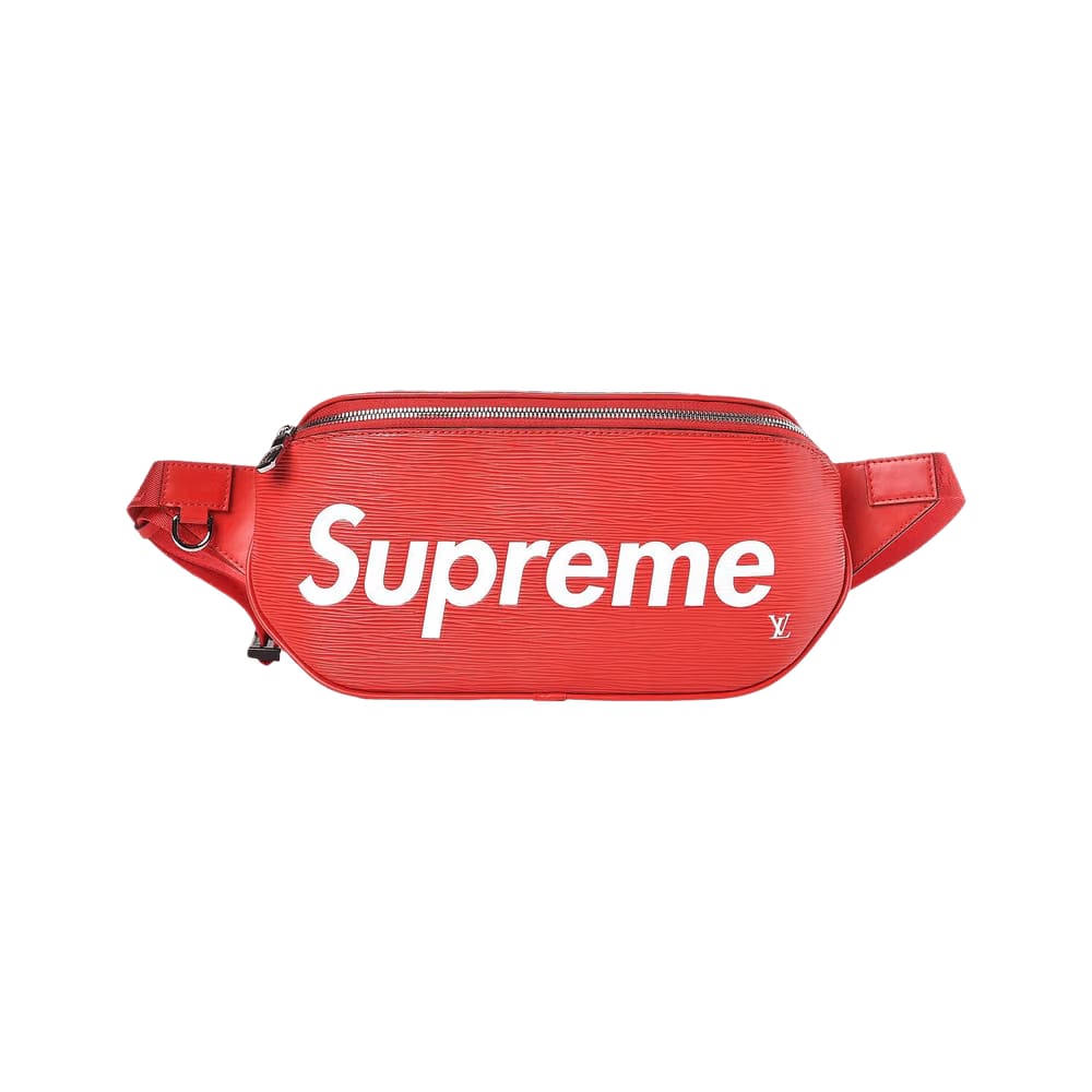 Louis Vuitton x Supreme Bumbag Red