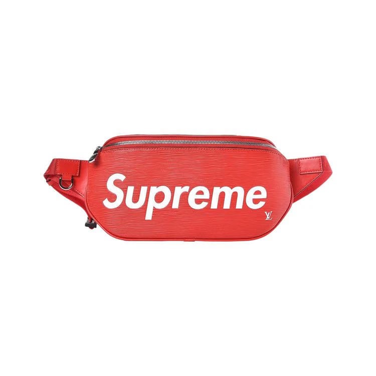 Louis Vuitton x Supreme Bumbag Red
