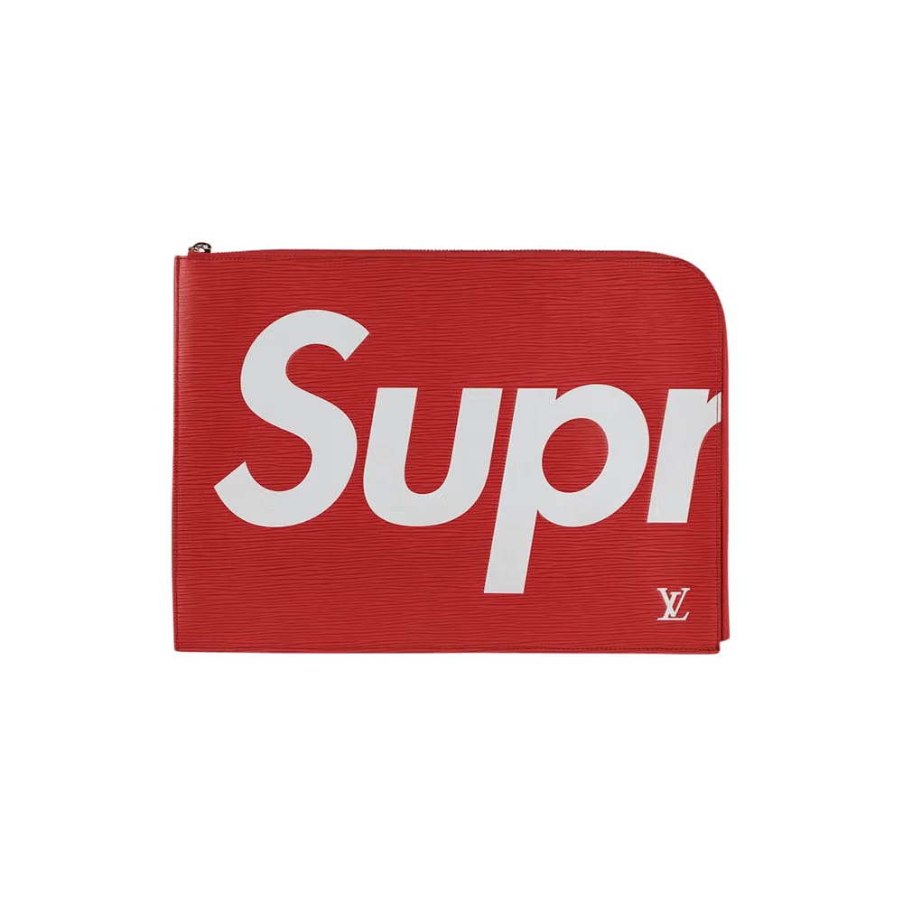 Louis Vuitton x Supreme Pochette Jour Red