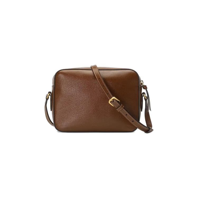 Gucci Horsebit 1955 Small Shoulder Bag Brown