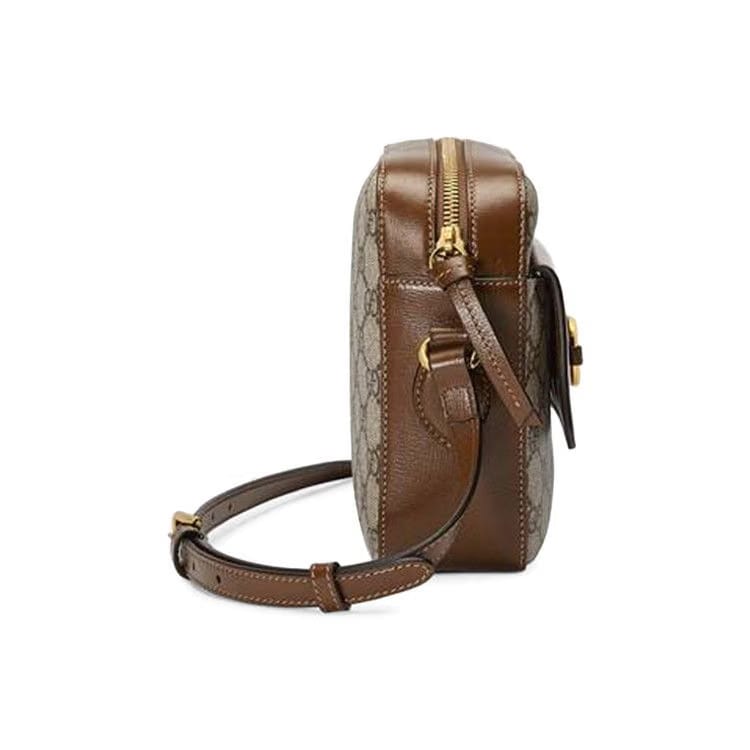 Gucci Horsebit 1955 Small Shoulder Bag Beige