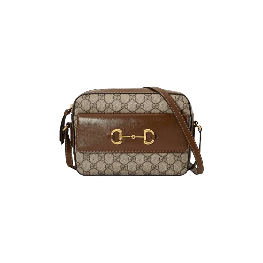 Gucci Horsebit 1955 Small Shoulder Bag Beige