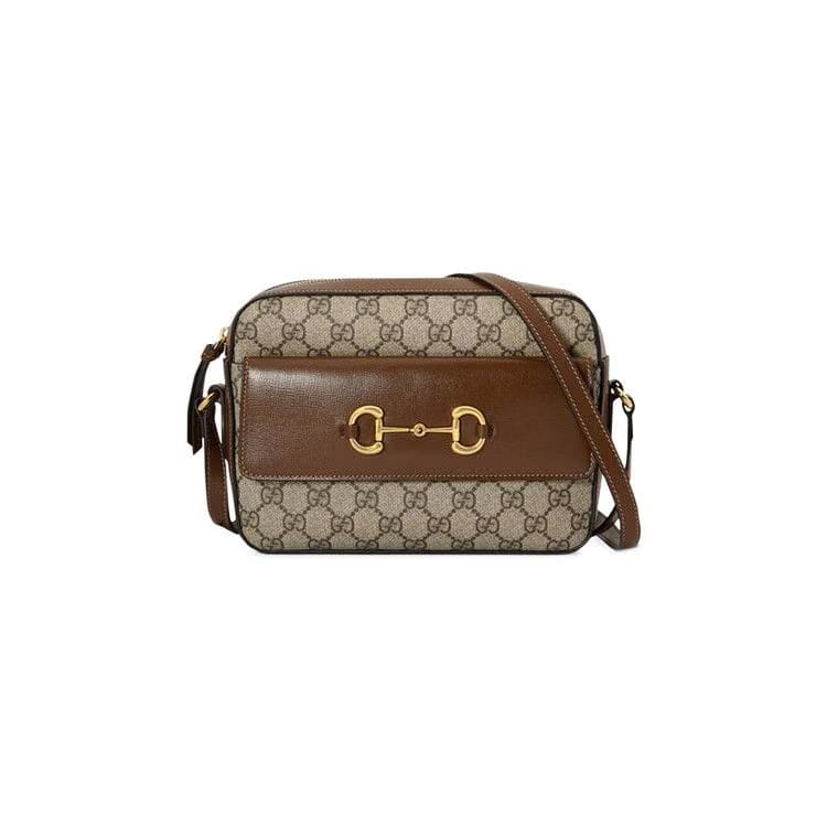 Gucci Horsebit 1955 Small Shoulder Bag Beige