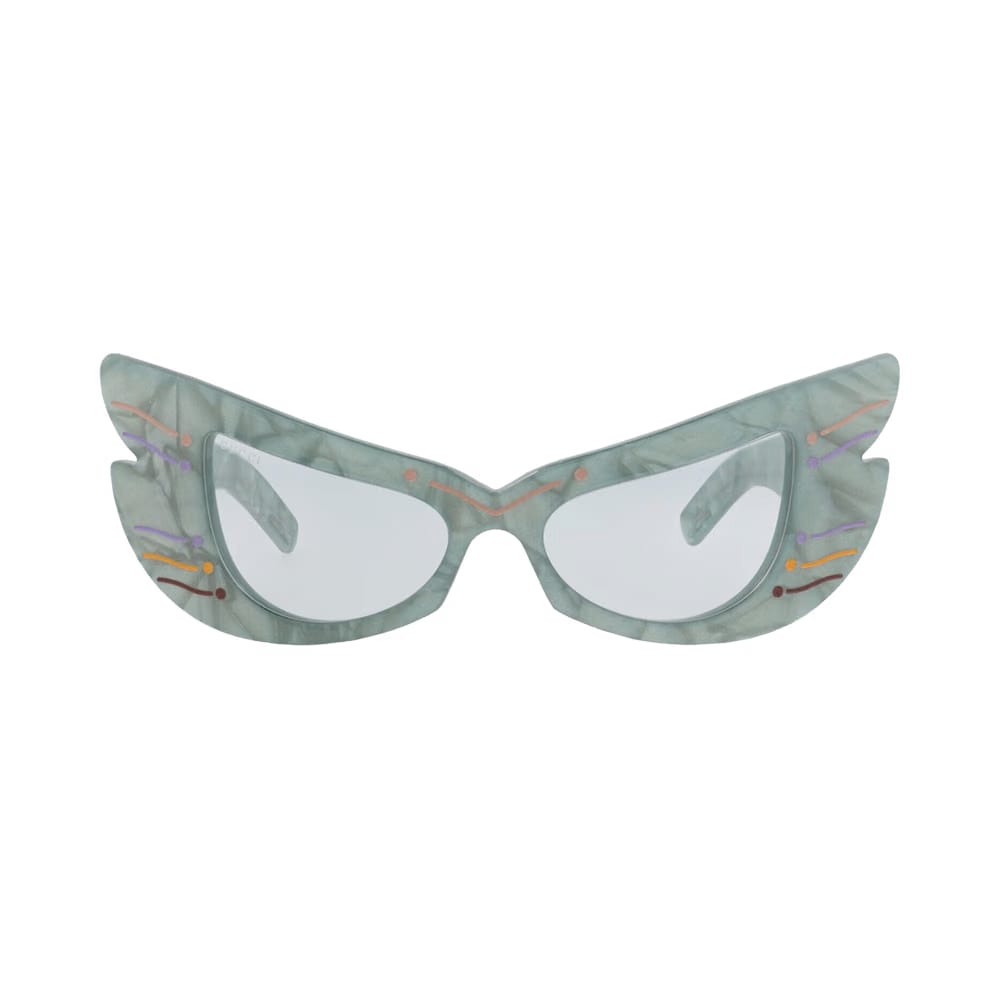Gucci Cat Eye-Frame Acetate Sunglasses Light Blue