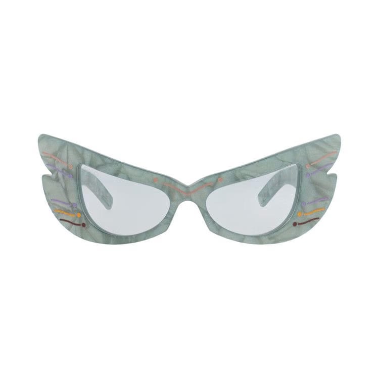 Gucci Cat Eye-Frame Acetate Sunglasses Light Blue
