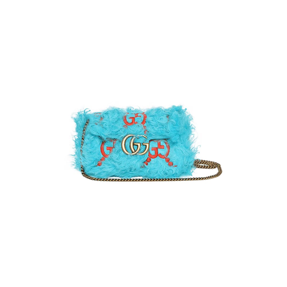 Gucci GG Marmont Super Mini Bag Blue