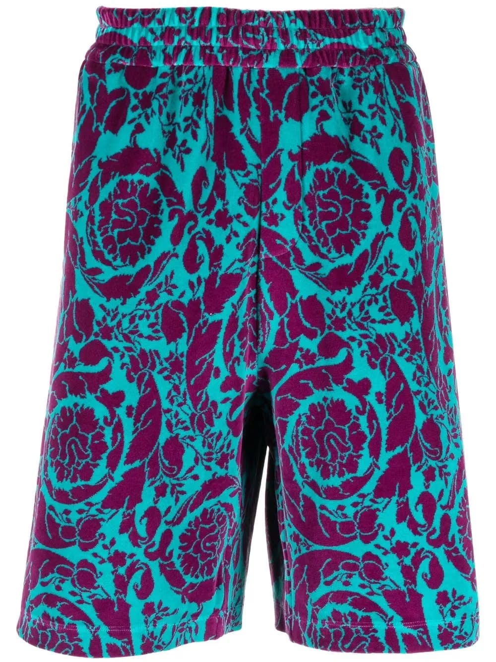 abstract pattern Bermuda shorts