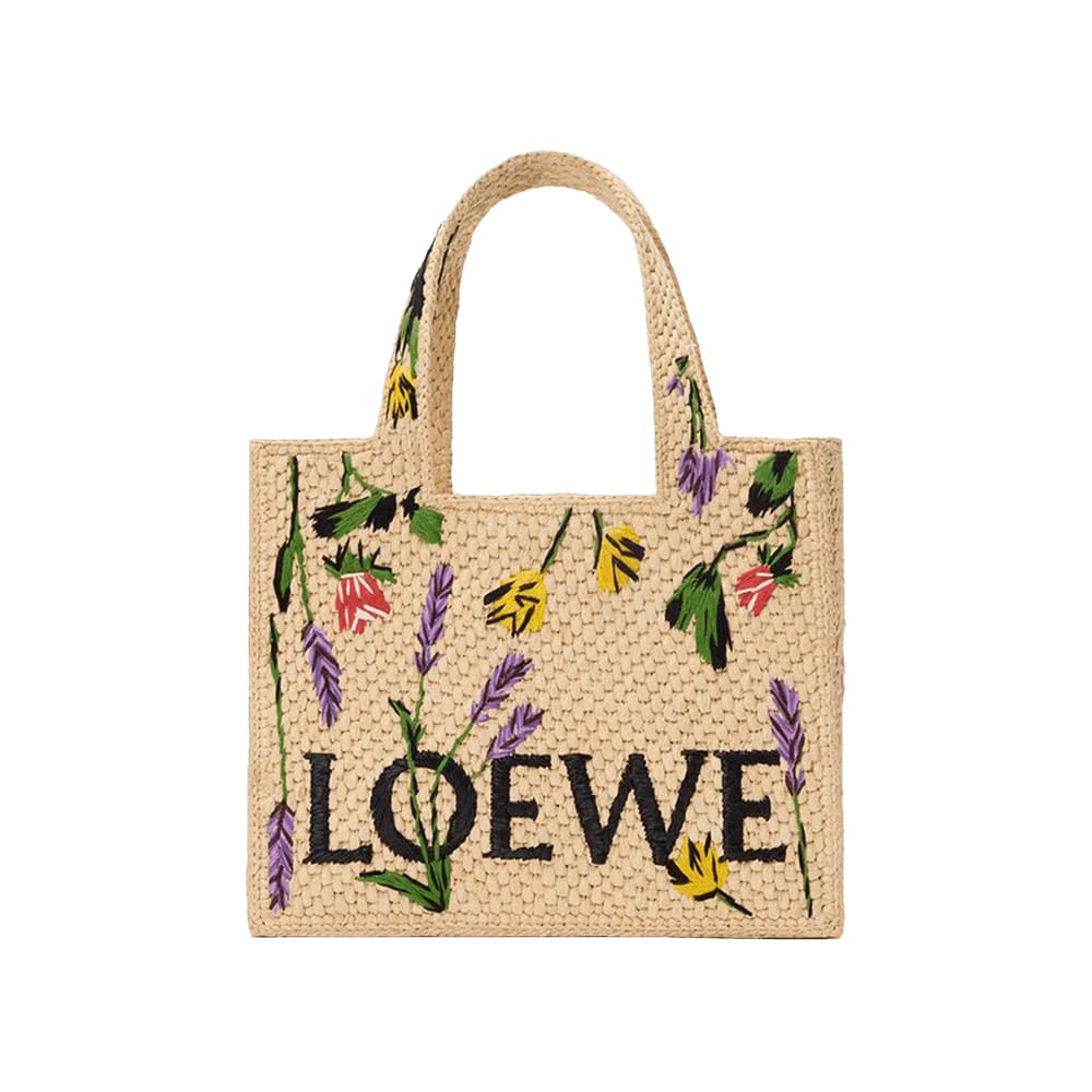 Loewe Font Tote Bag Natural