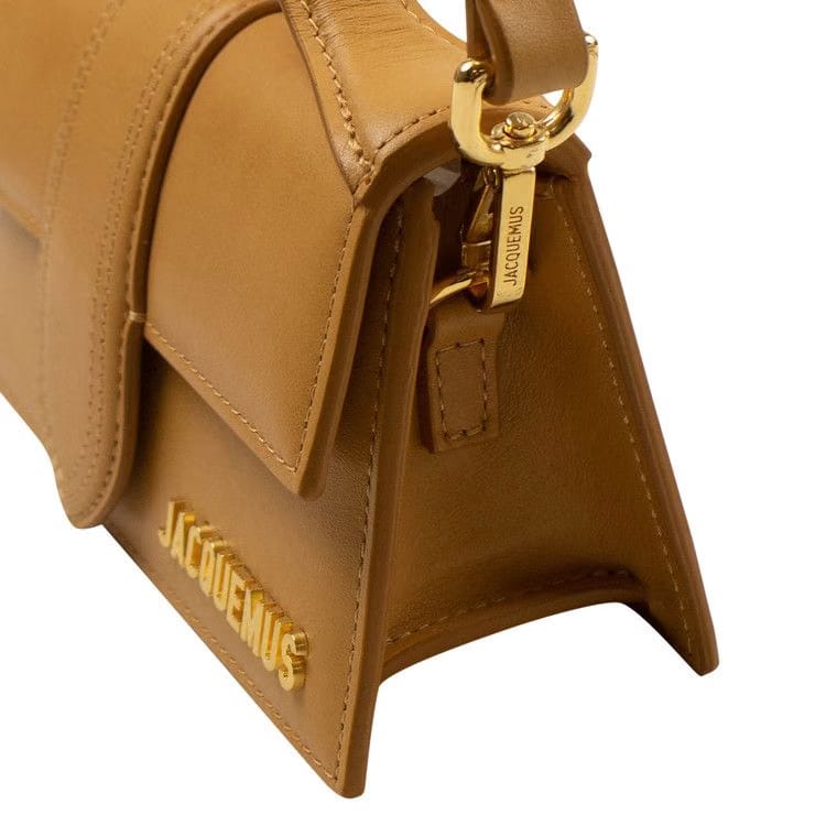 Jacquemus Le Bambino Leather Crossbody Bag Tan