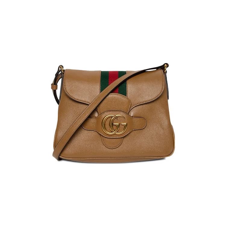 Gucci Small Messenger Bag Quarz Beige