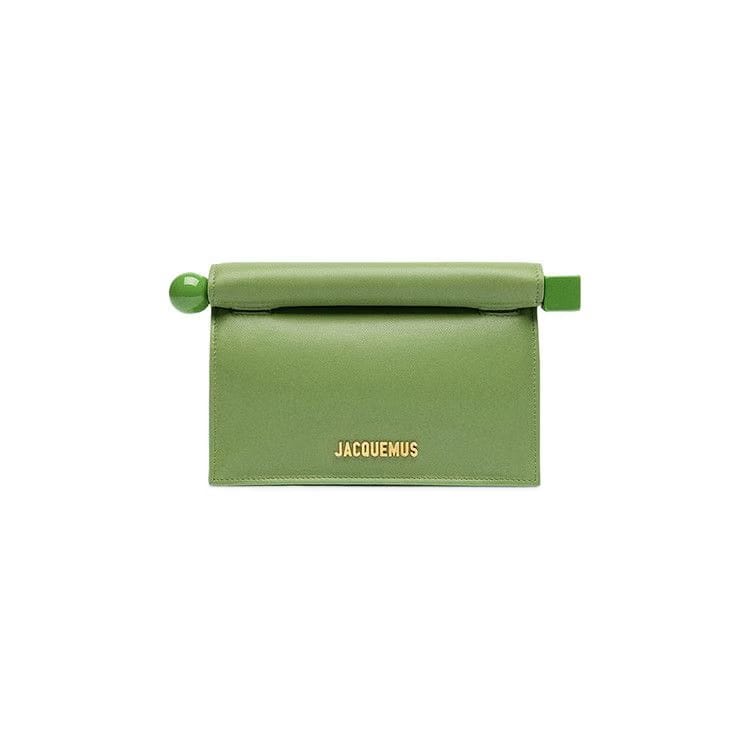 Jacquemus La Petite Pochette Rond Carré Green