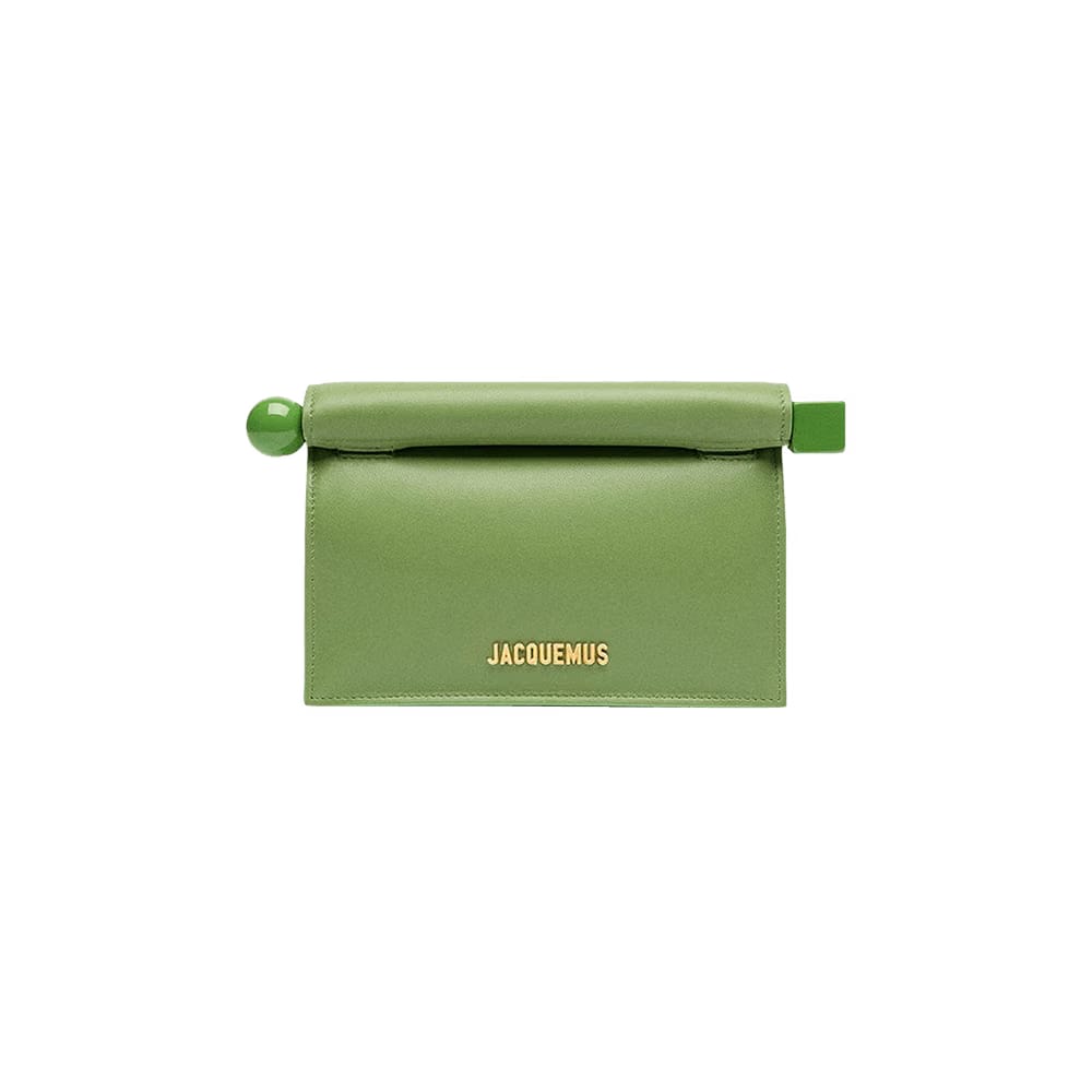 Jacquemus La Petite Pochette Rond Carré Green