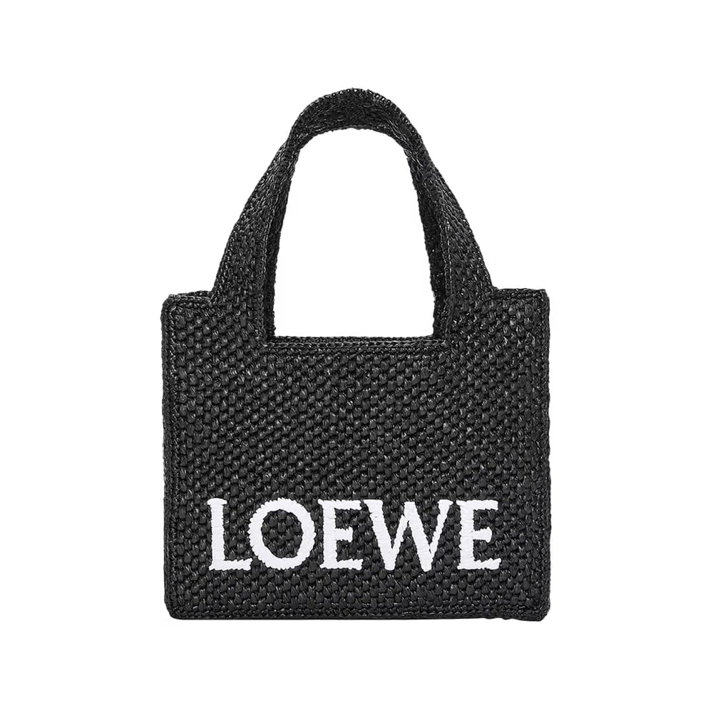 Loewe Font Tote Mini Bag Black