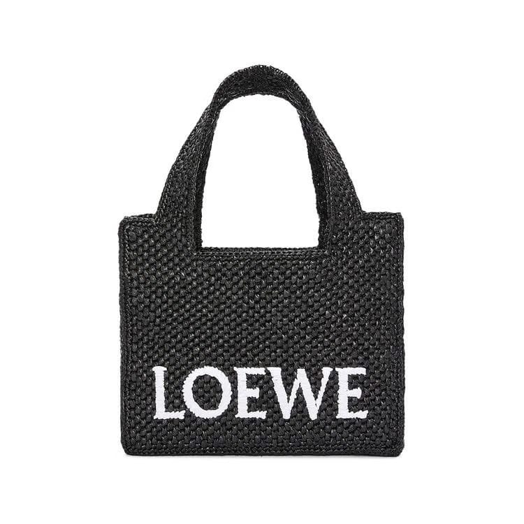 Loewe Font Tote Mini Bag Black