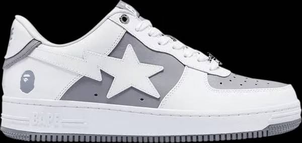 Bapesta #6 Patent Leather Pack - Grey