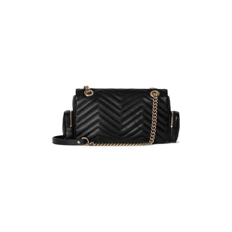 Gucci Marmont Small Multi Pocket Bag Black