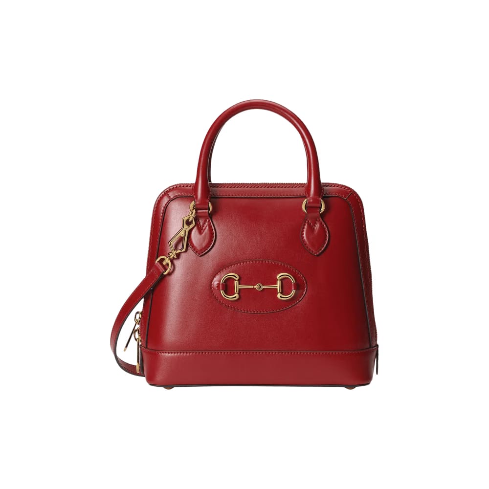 Gucci Horsebit 1955 Small Top Handle Bag Dusty Azure