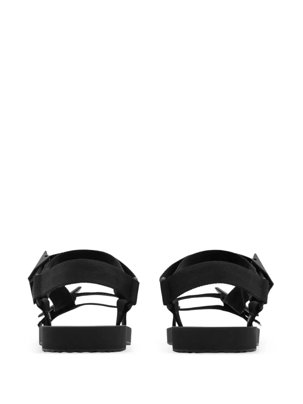 Trek logo-debossed sandals