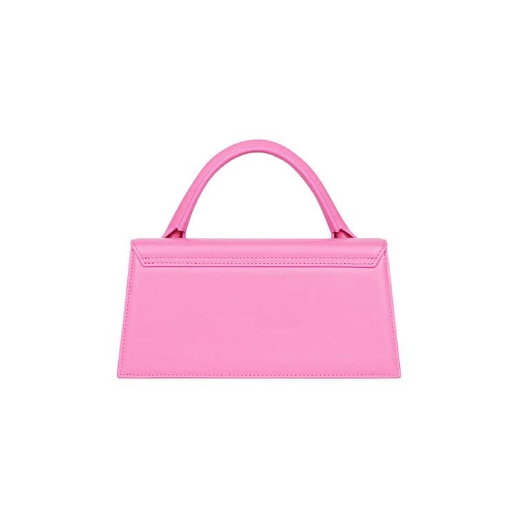 Jacquemus The Long Chiquito Smooth Leather Structured Bag Pink