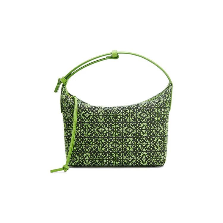 Loewe Cubi Anagram Small Bag Apple Green