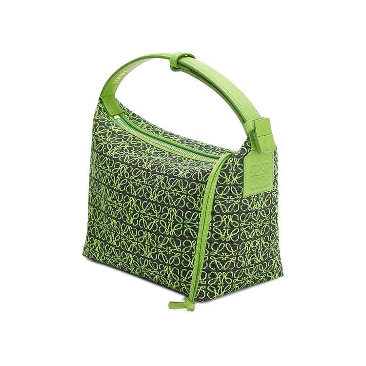 Loewe Cubi Anagram Small Bag Apple Green