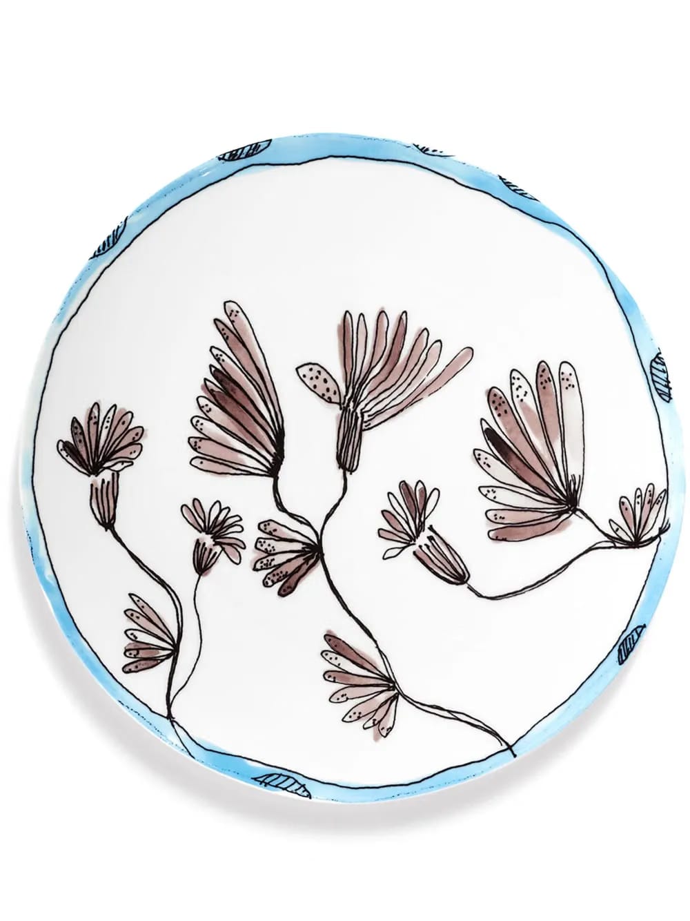 x Marni Midnight Flowers serving plates (set of two)