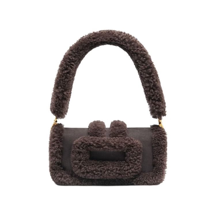 Jacquemus Le Petit Bambimou Doux Top Handle Bag Dark Brown