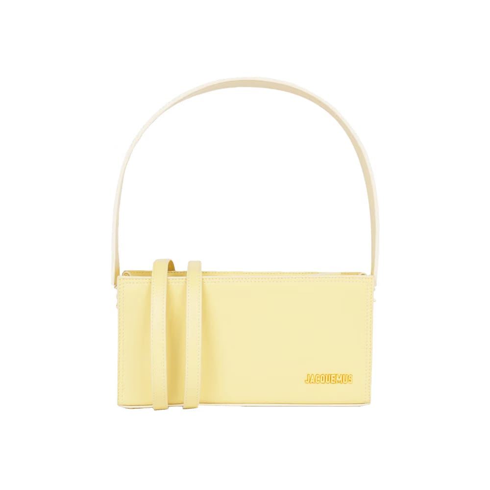 Jacquemus Le Rectangle Shoulder Bag Light Yellow