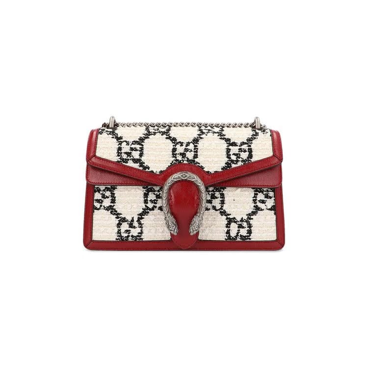 Gucci Dionysus GG Tweed Shoulder Bag Multicolor