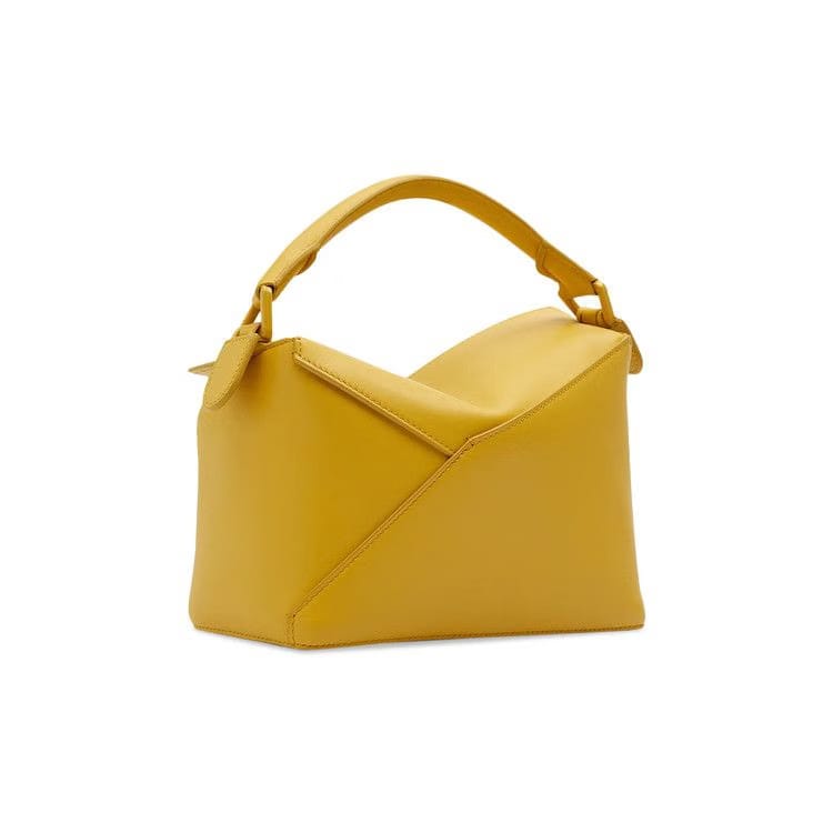 Loewe Small Puzzle Bag Pale Yellow Glaze