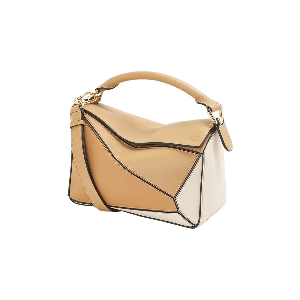 Loewe Puzzle Small Bag Dune/Warm Desert